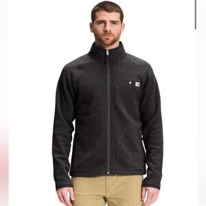 The North Face Gordon Lyons Fleece Full Zip Jacket Heather Black